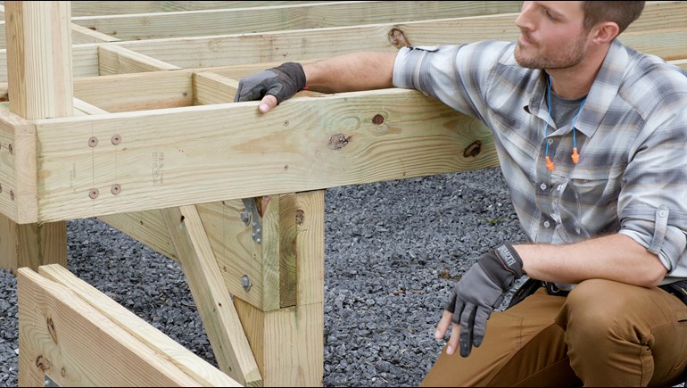 How to Install Flush Beams & Deck Headers | Decks.com