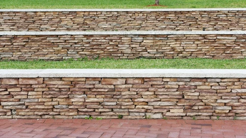 Natural Stone Retaining Walls