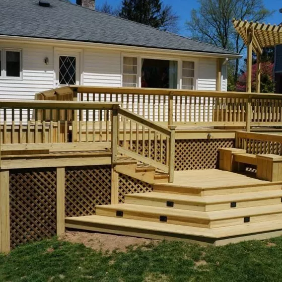Pressure Treated Pine Deck Ideas & Designs | Pictures & PhotoGallery ...