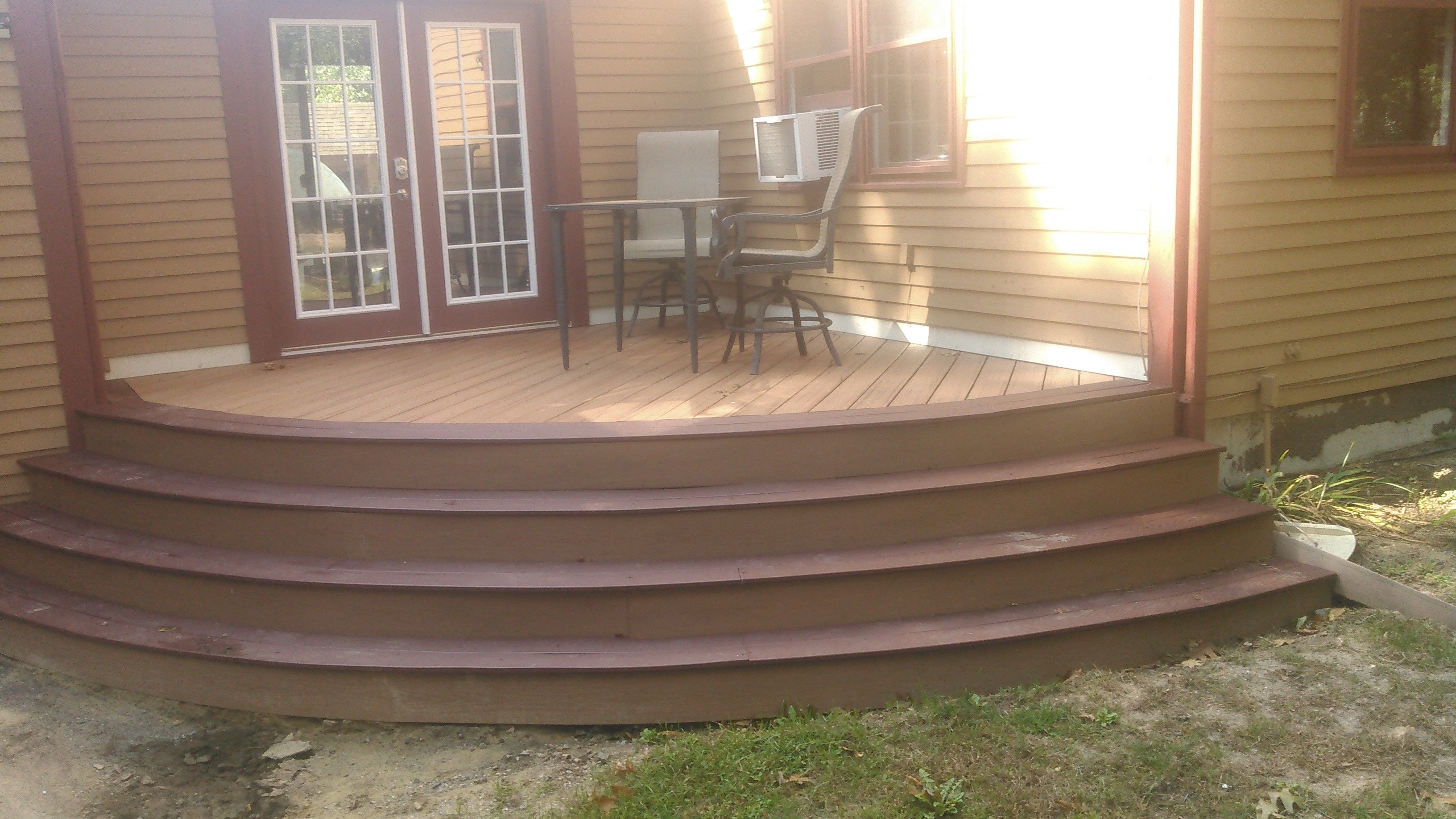 Trex Custom Curve Deck Picture 7689 By Trex