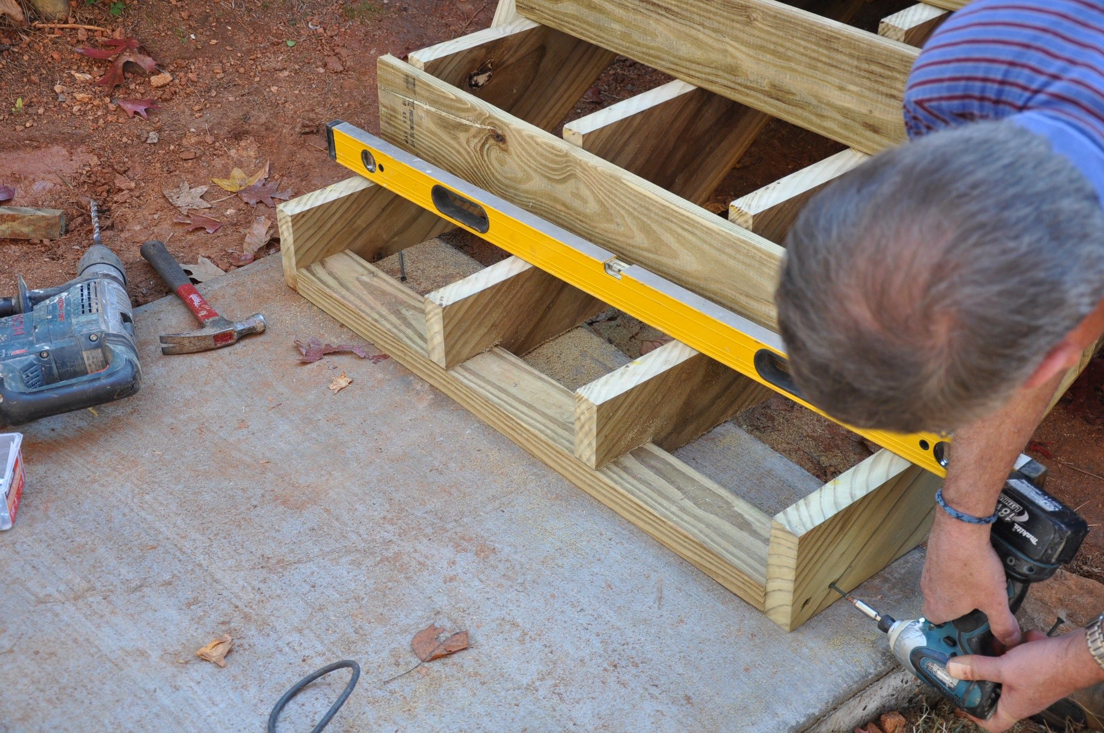 Closed Stair Risers Decks