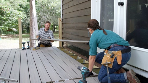 Laying Composite Deck Boards For Temperature Resilience