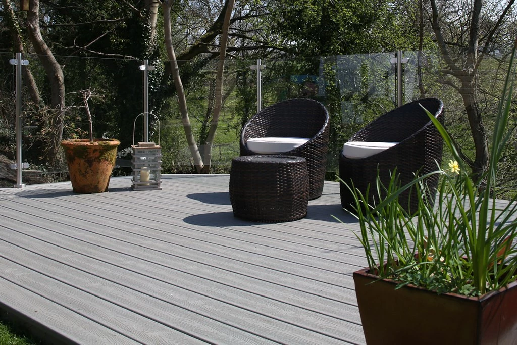 gray veranda decking designs