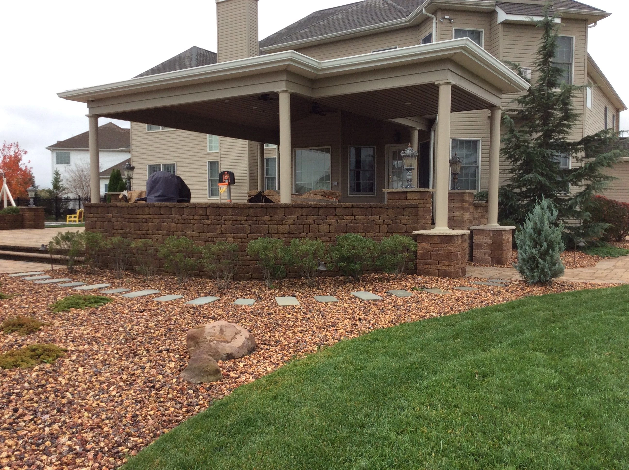 Gallery | Custom Roof over Paver Patio in Upper Freehold NJ - Picture ...