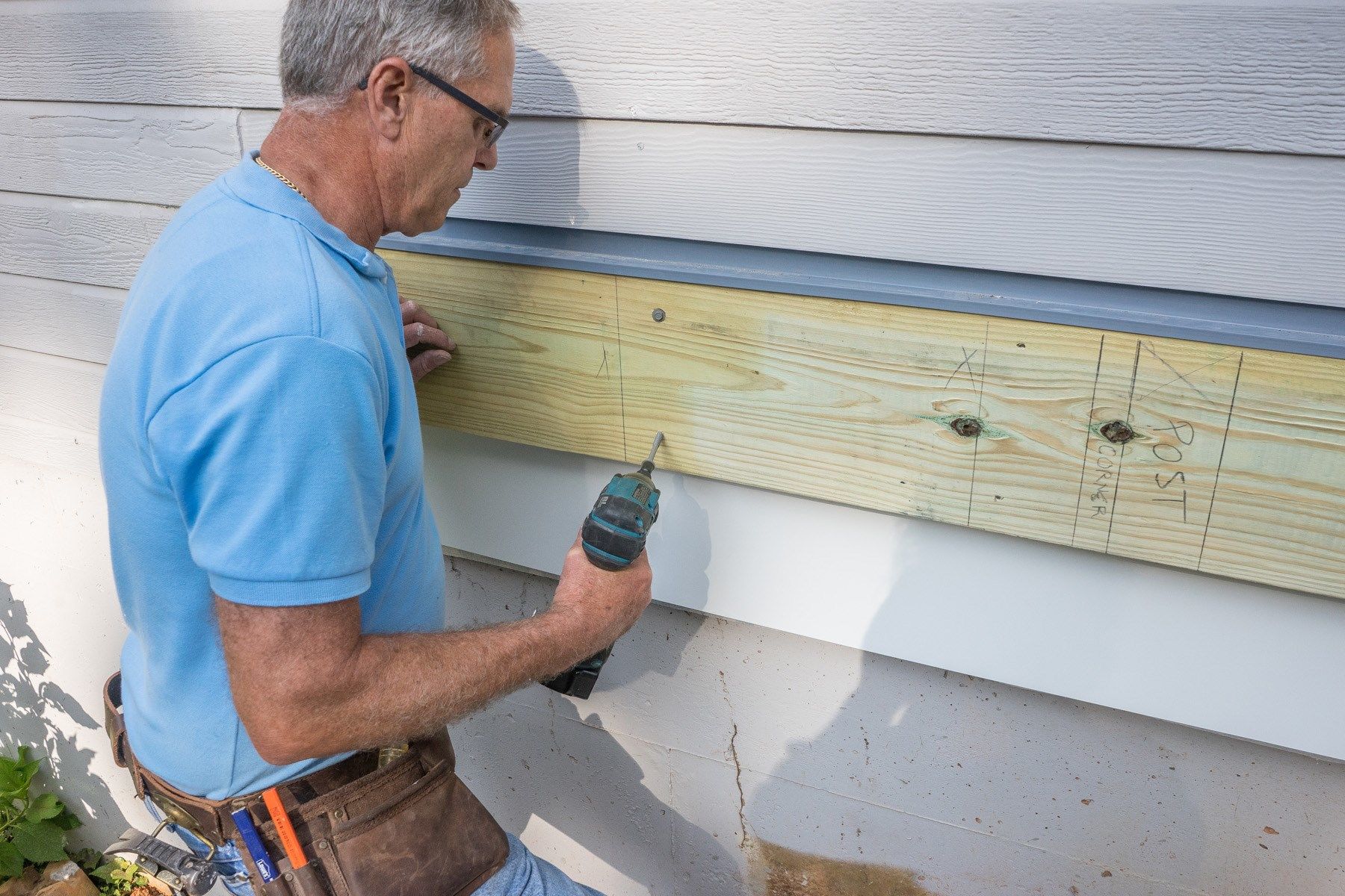 How To Attach Ledger Board For A Deck | Decks.com