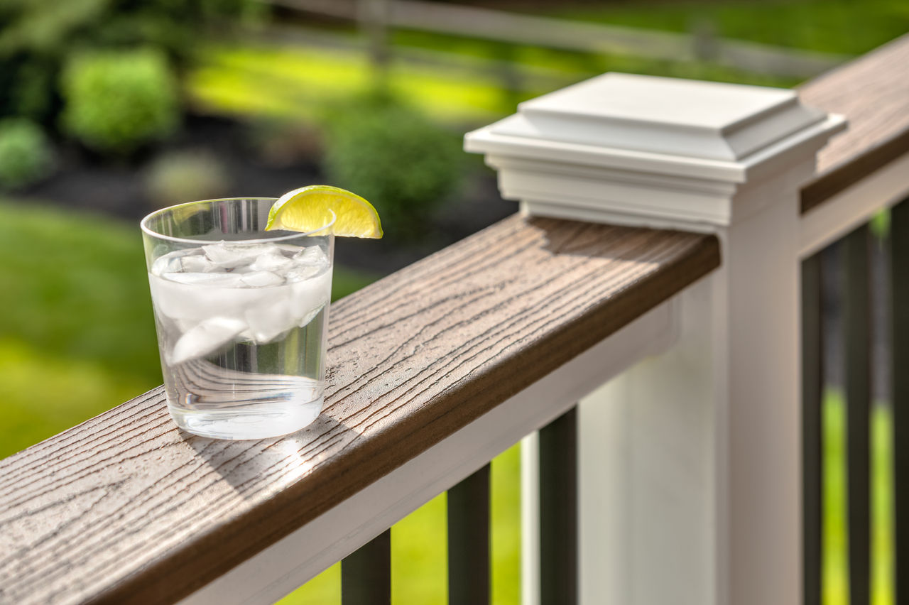 Cocktail Railing For Easy Entertaining