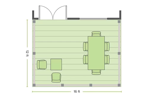 Deck Size Diagram