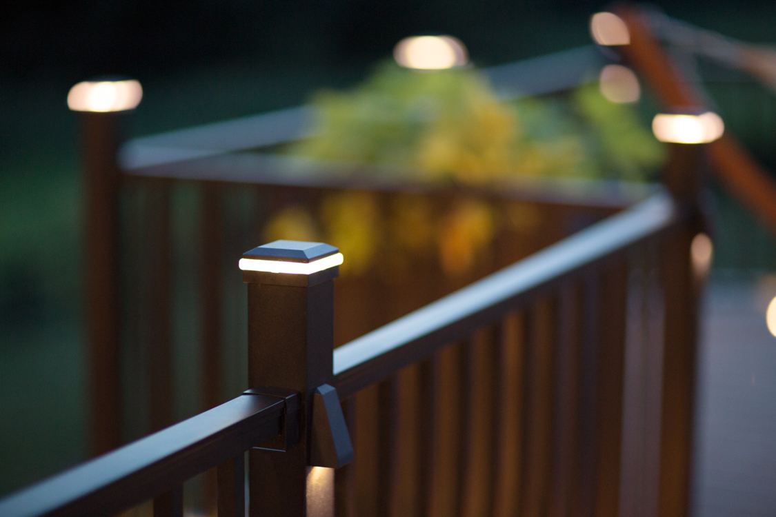 12v led deck post lights